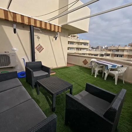 Benalbeach. Espectacular Terraza, Vistas Al Mar. Appartement