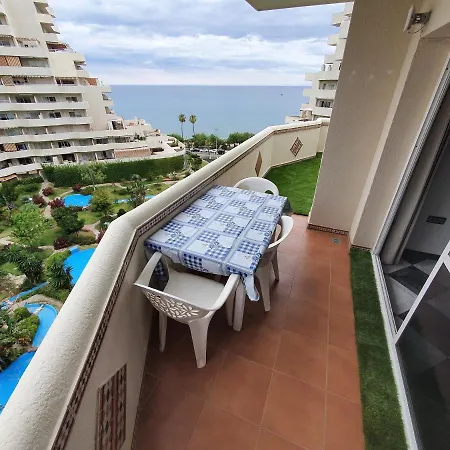 Benalbeach. Espectacular Terraza, Vistas Al Mar. 베날마데나코스타